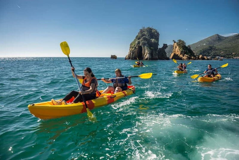 Lisbon: Kayak Tour Arrábida Natural Park, Setubal, Sesimbra - An Introduction to the Experience