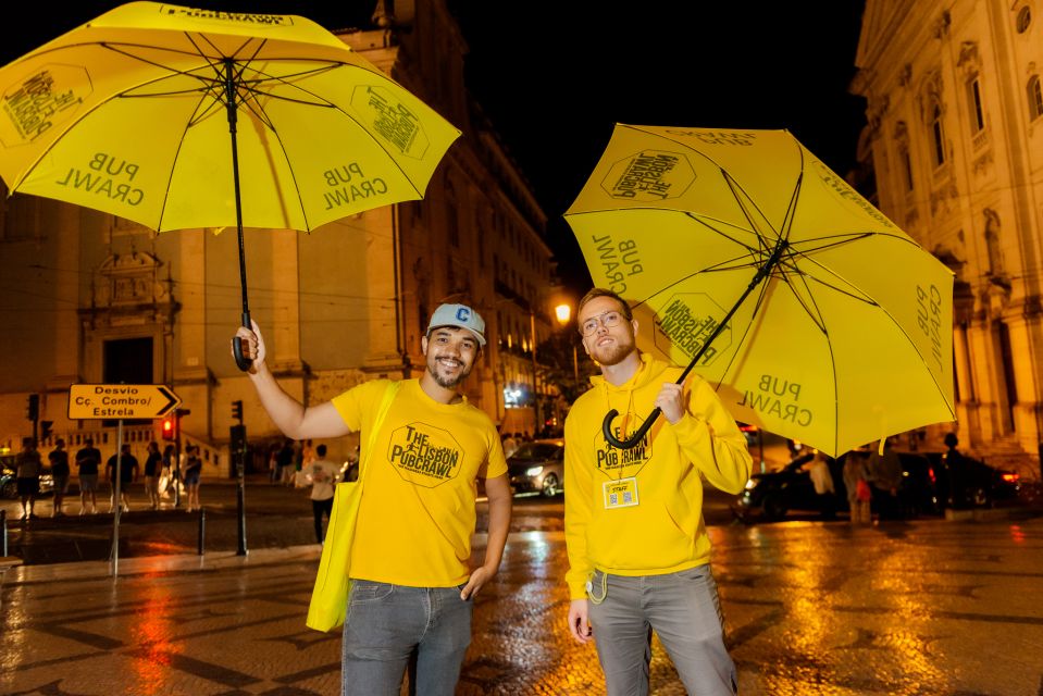 Lisbon Legendary Pubcrawl: 1h OpenBar, Shots, VIP Club Entry - Inclusions
