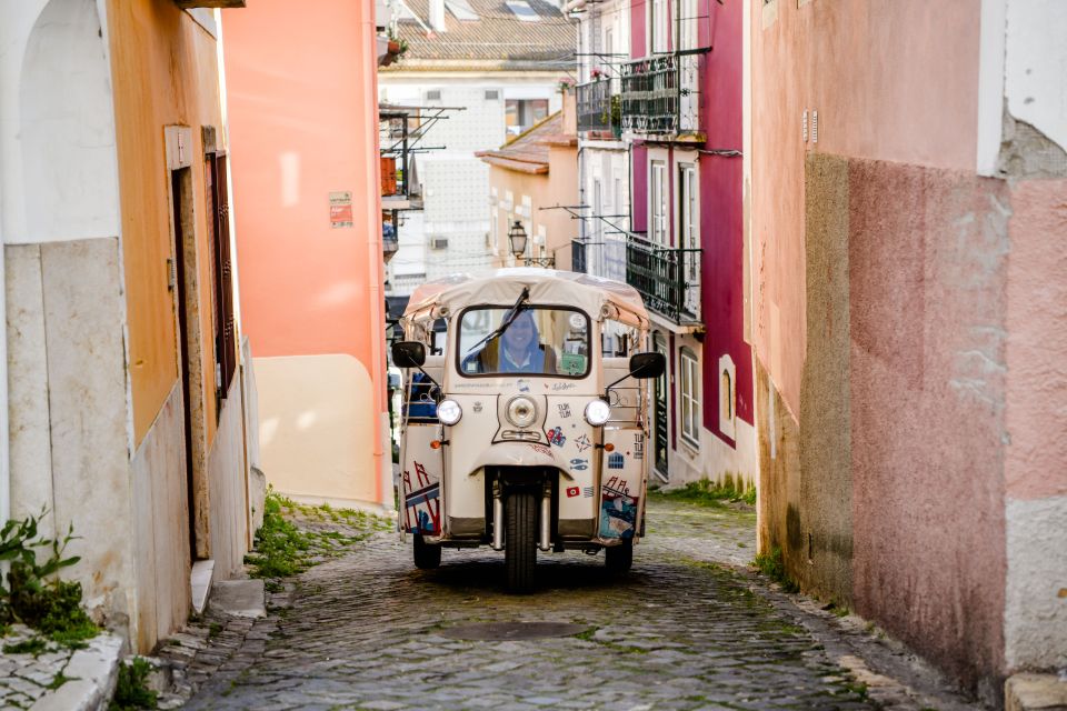 Lisbon: Private Food & Wine City Tour by Eco Tuk Tuk - Vegetarian Menu Available