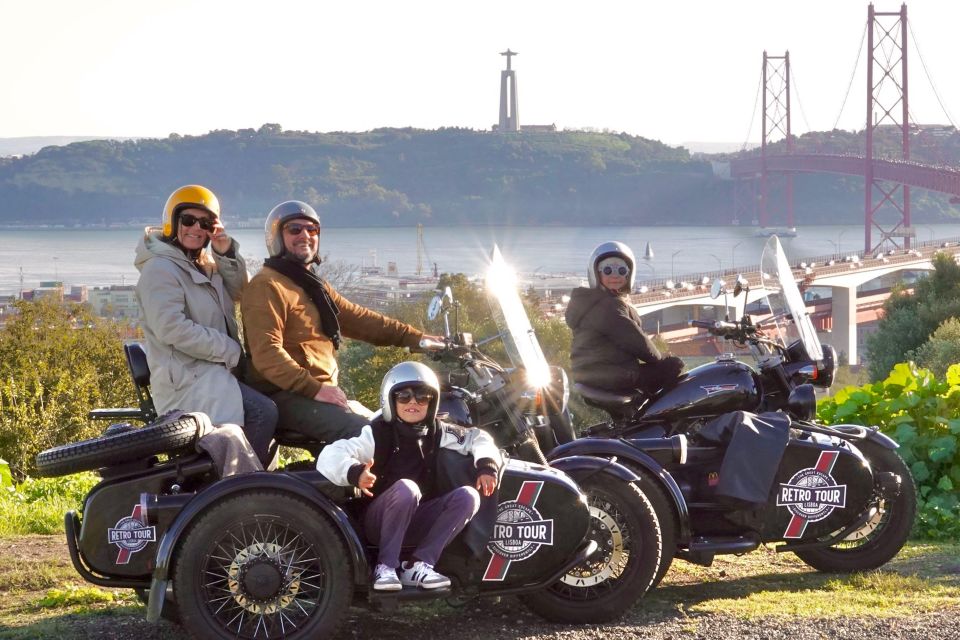 Lisbon: Private Side-Car Tour 3.5 Hours - Included Amenities and Gear