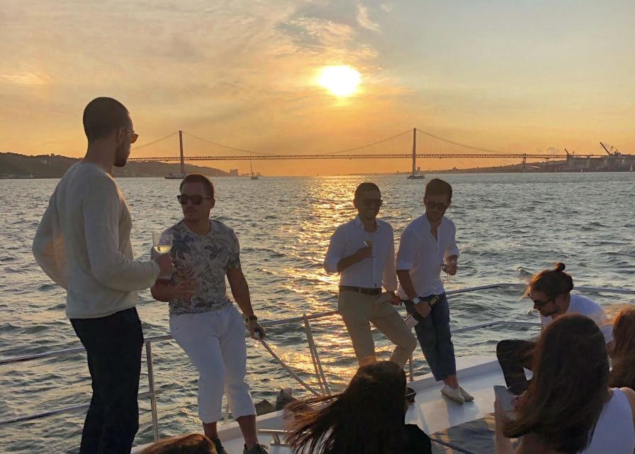 Lisbon: Private Tagus River Sunset Cruise on a Luxury Boat - Aboard a Luxury Boat