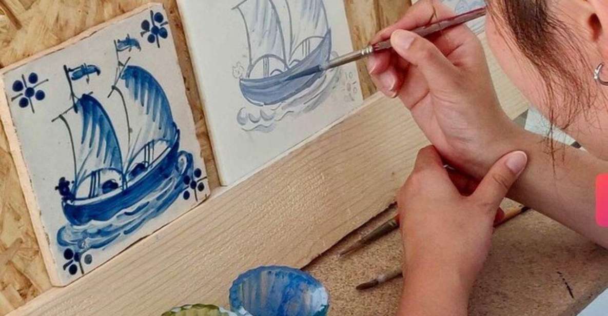 Lisbon: Private Tiles Workshop, Wine Tasting & Sesimbra Tour - Inclusions of the Tour