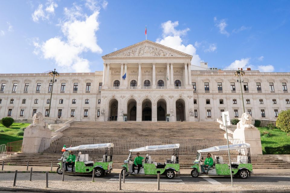 Lisbon Splendor 1.5-Hour Tuk-Tuk Tour of Iconic Highlights - Booking Information