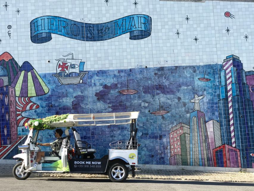 Lisbon: Street Art Private Guided Tour by Tuk-Tuk - Explore Lisbons Vibrant Street Art