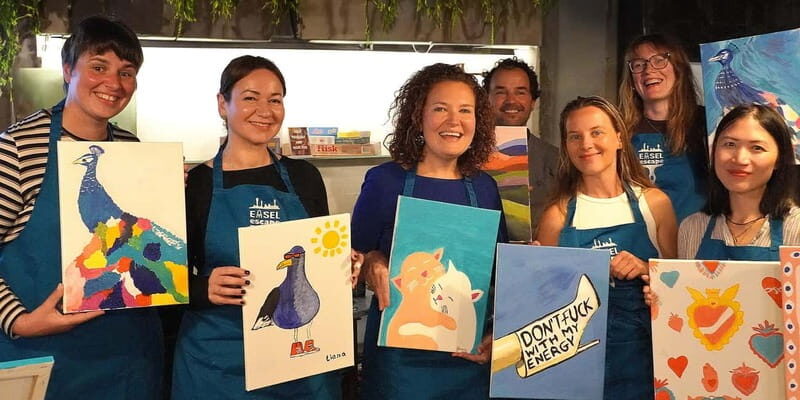 Lisbon: Wine & Paint Experience - An Authentic Lisbon Experience with a Creative Twist