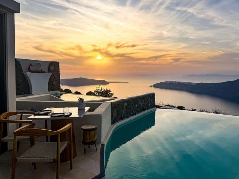 Live Music Dinner with Sunset and Caldera Views - The Sum Up