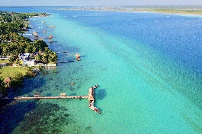 Live the best adventure in Bacalar lagoon in a comfortable Pontoon from Tulum - Key Points