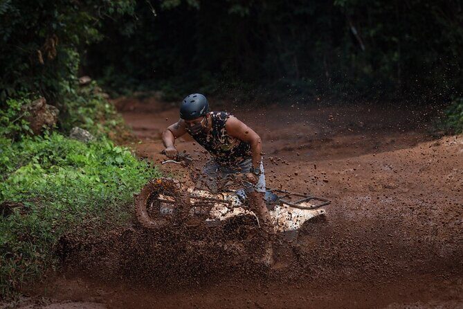 Live this extreme adventure tour. Jungle zip line with ATV and cenote swim. - FAQ