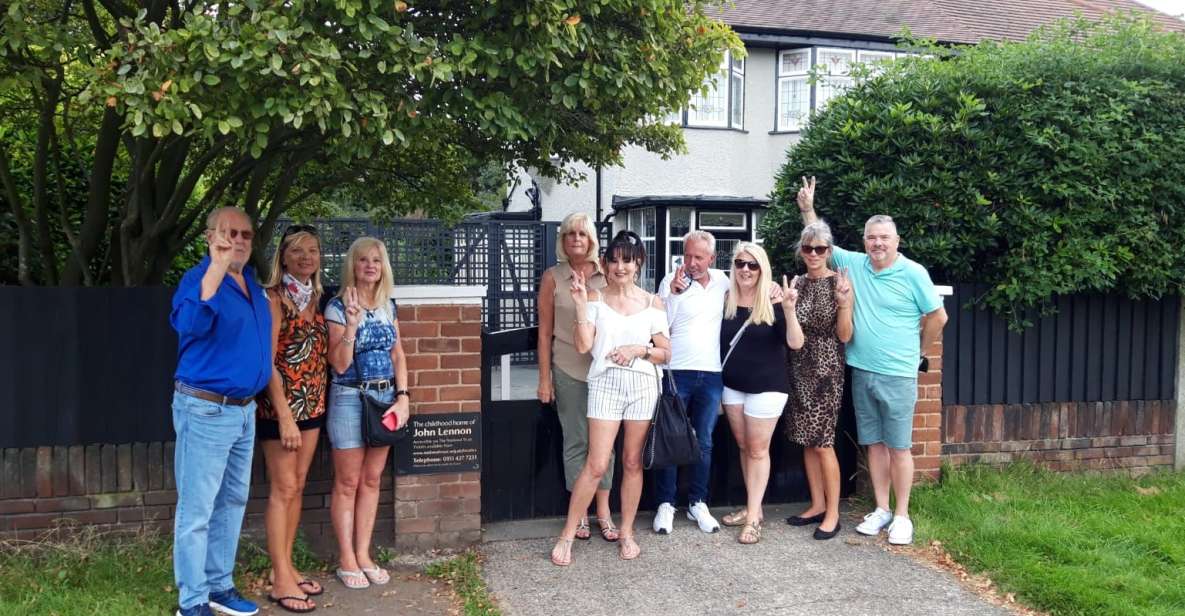 Liverpool: Beatles Childhood Homes Private Taxi Tour - Meeting Point Details
