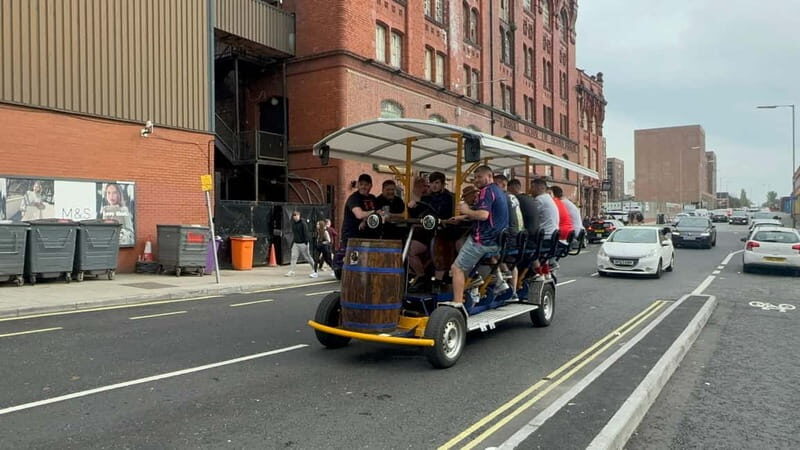 LIVERPOOL BEER BIKE WITH BEER INCLUDED - What Is the Liverpool Beer Bike Experience?