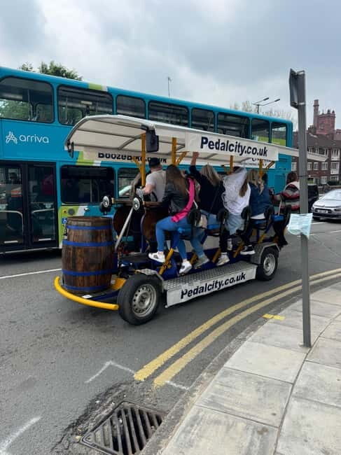 LIVERPOOL BEER BIKE WITH BEER INCLUDED - What Does the Tour Include?
