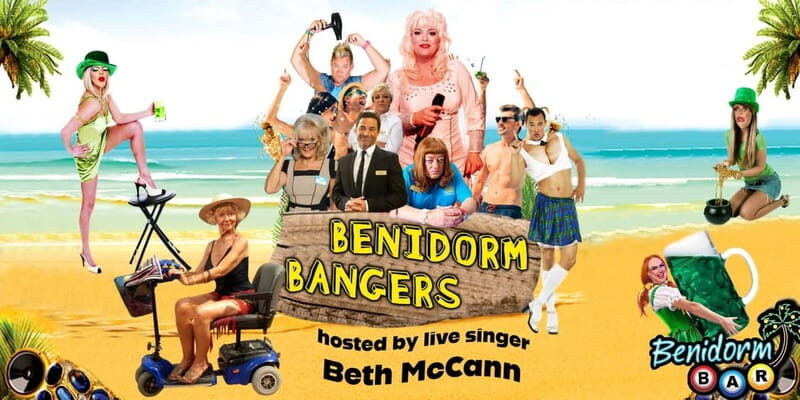 Liverpool: Benidorm Bangers with Live Singers Performance - The Live Music: Beth McCann and Tribute Tunes
