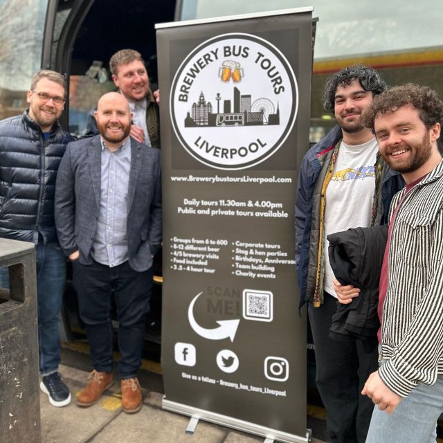 Liverpool: Brewery Bus Tour with 12 Beer and Pizza - FAQ