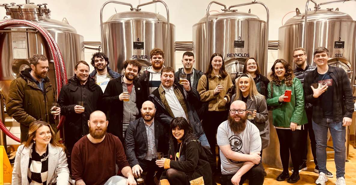 Liverpool: Brewery Bus Tour With Beer Tasting and Pizza - Brewery Highlights