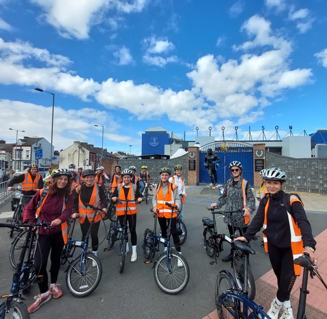 Liverpool: Football Stadiums eBike Tour 14 years old + - Practical Tips for Participants