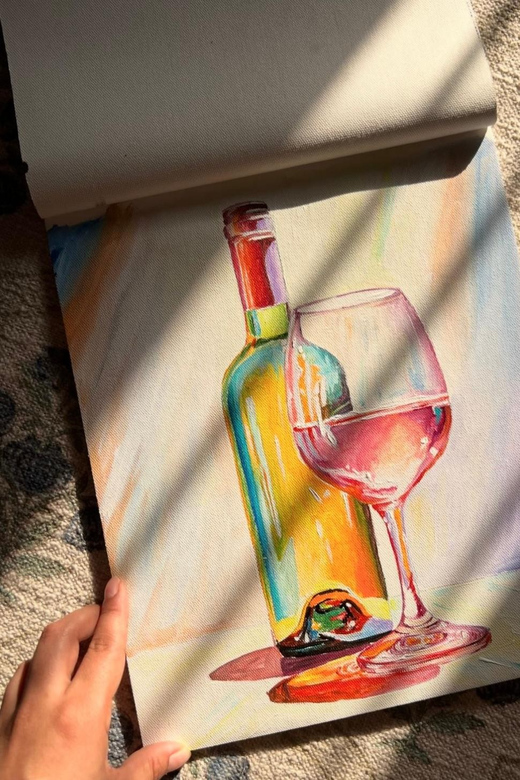 Liverpool: Sip and Paint at the Beach With Drinks - Instructor Guidance