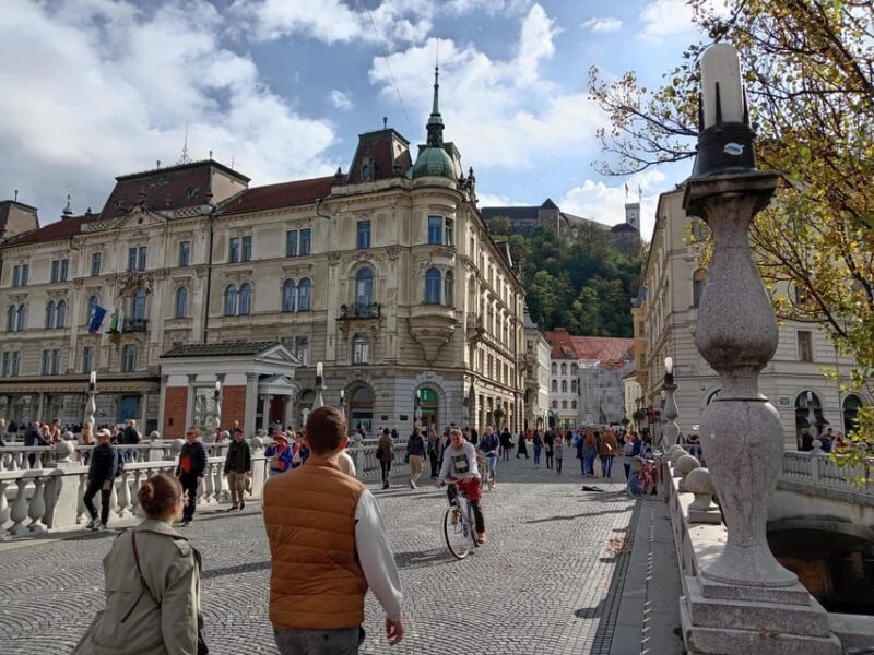 Ljubljana: City Center Walking Tour History Experience - Key Points