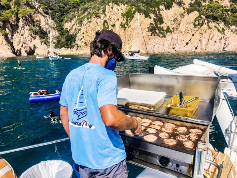 Lloret De Mar: Catamaran Sailing Cruise With BBQ and Drinks - Morning Cruise for Families