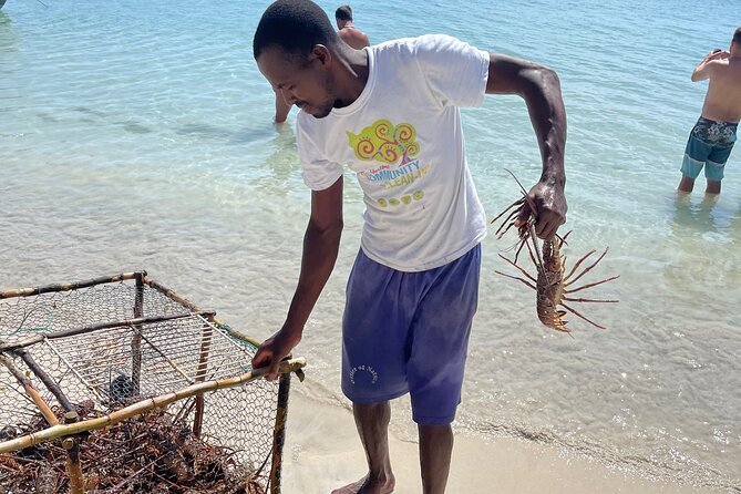 Lobster For Lunch On Private Beach In Negril - Accessibility and Participation