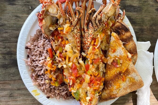 Lobster For Lunch On Private Beach In Negril - Snorkeling and Water Activities