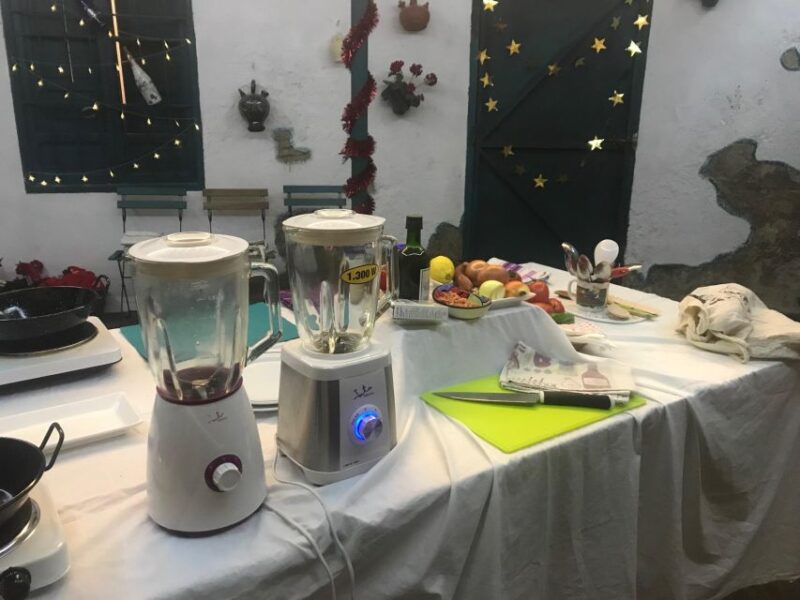 Local Cooking Class in Cordoba. Hands-On: Salmorejo - Class Inclusions