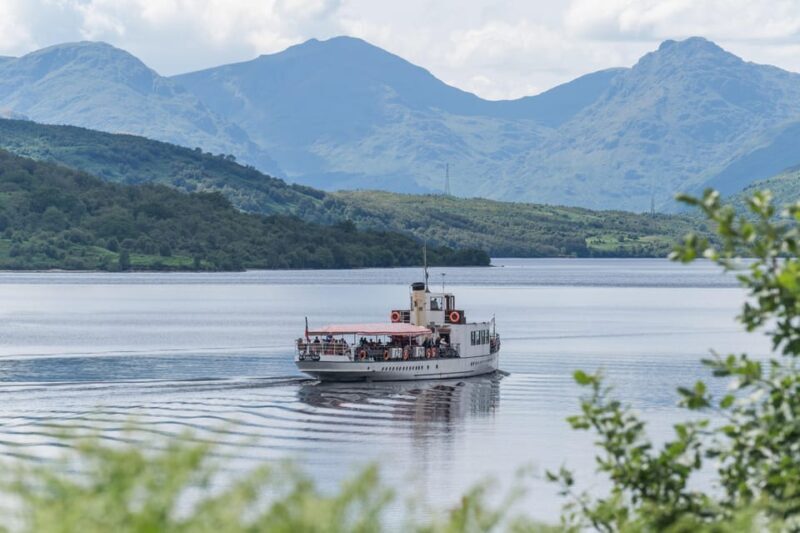 Loch Katrine  National Park Scenic Steamship Cruise - An Authentic Scottish Voyage on Loch Katrine