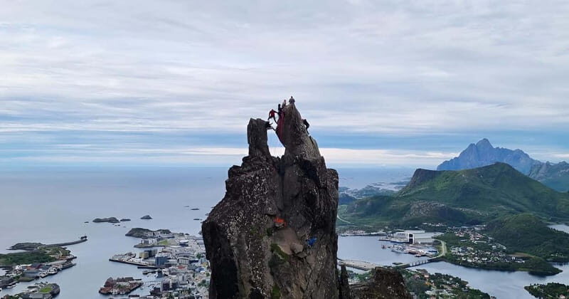 Lofoten: Climb Svolværgeita with a certified tour guide and experience the adventure! - Key Points