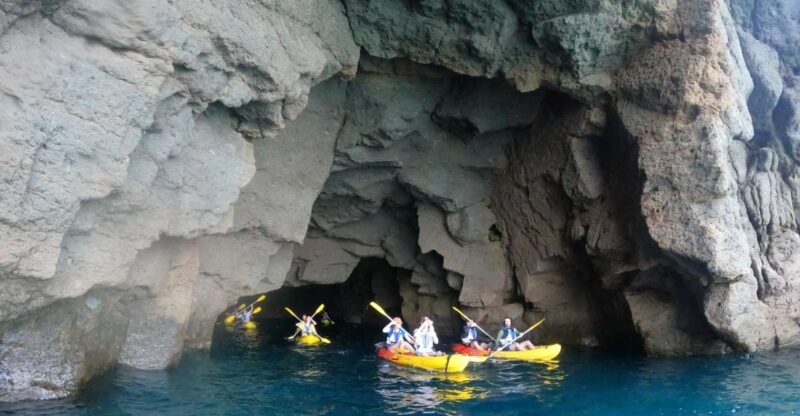 Lomo Quiebre: Mogan Kayaking and Snorkeling Tour in Caves - Requirements and Recommendations