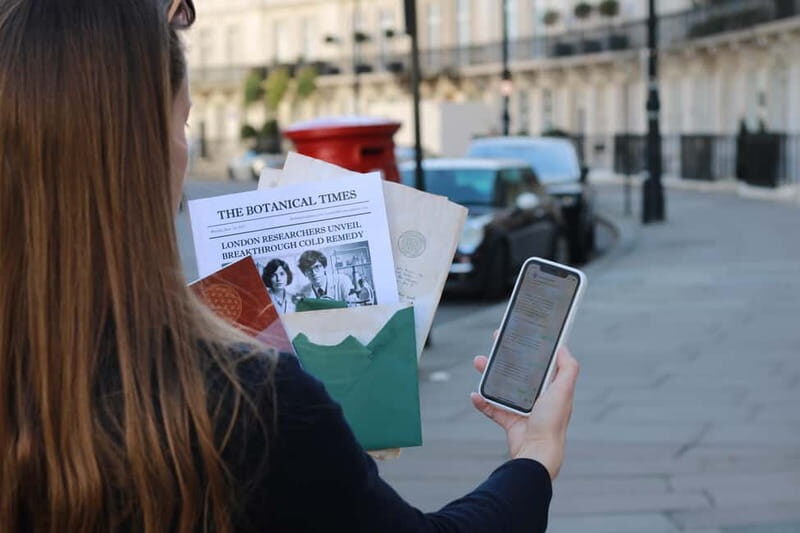 London: 2.5-hour Outdoor Escape Room Game - Key Points