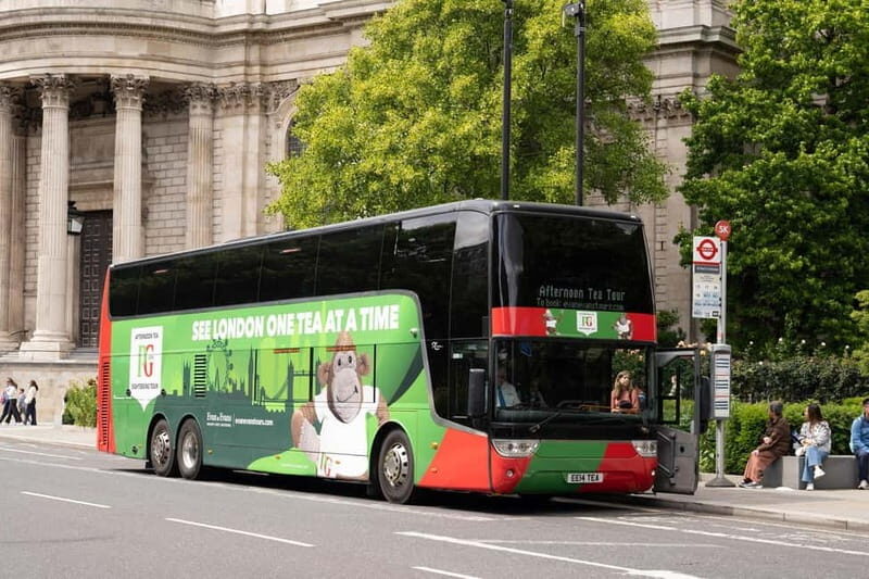 London: Afternoon Tea Bus & Buckingham Palace Entry Option - Key Points