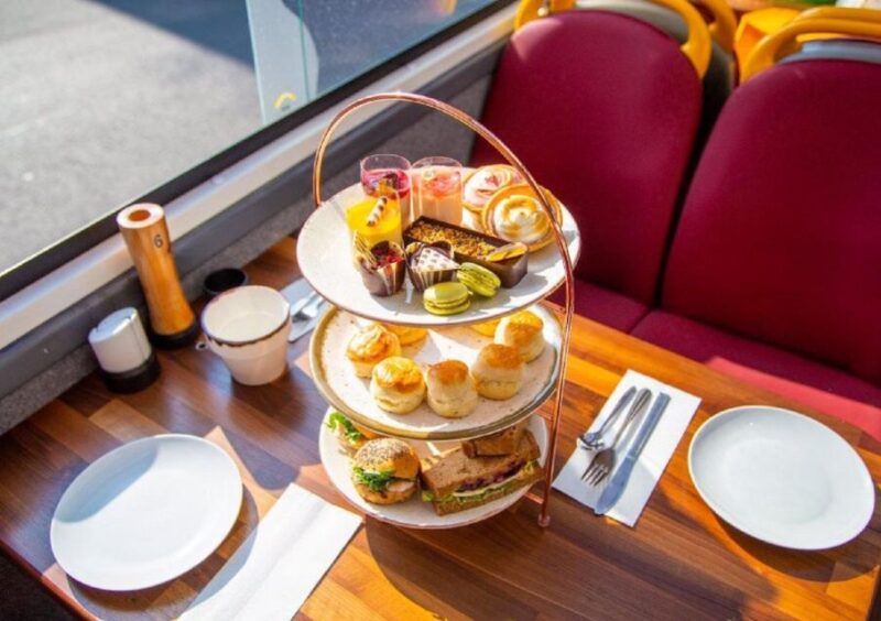 London: Afternoon Tea Bus With a Glass of Prosecco - Good To Know