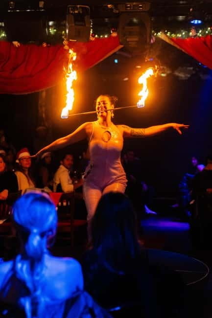 London: All I Want for Christmas is Cabaret Show - Food & Drinks