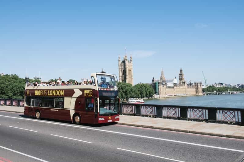 London: Big Bus Hop-on, Hop-off with Optional River Cruise - Key Points