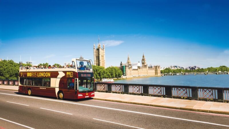 London: Big Bus Hop-on, Hop-off with Optional River Cruise - The Value for Money