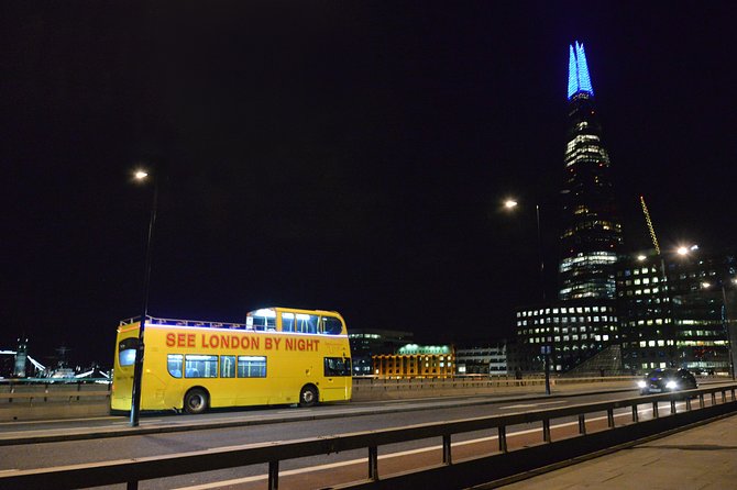 London by Night Sightseeing Tour - Open Top Bus - Exploring London by Night