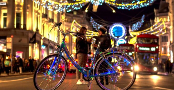 London Christmas Lights Bike Tour - Meeting Point and Duration