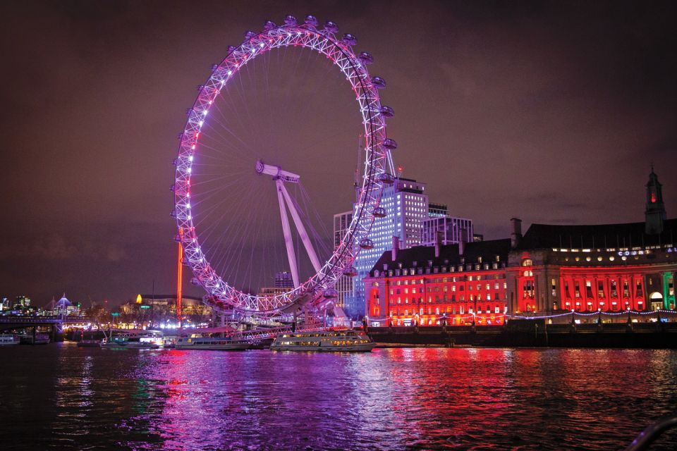 London: Christmas Party Dinner Cruise - Experience Highlights