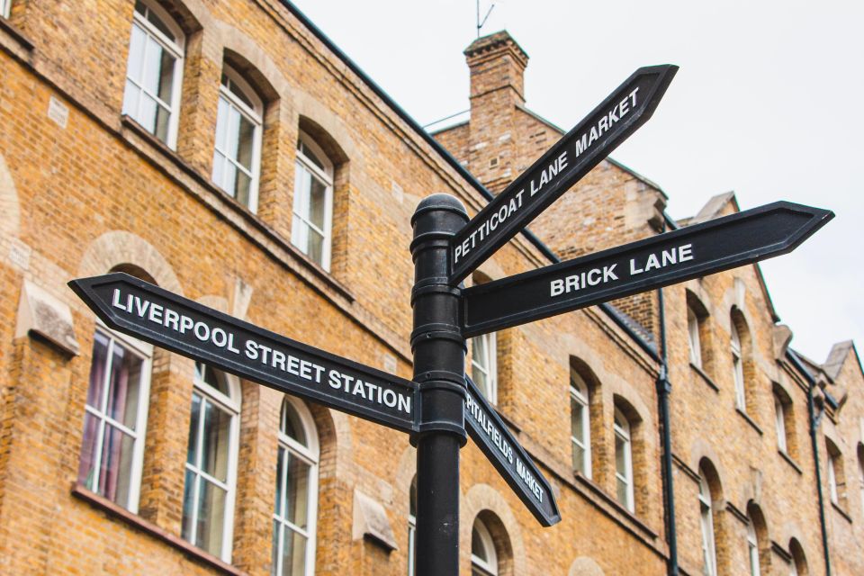 London: East End Guided Foodie Walking Tour - Important Tour Information