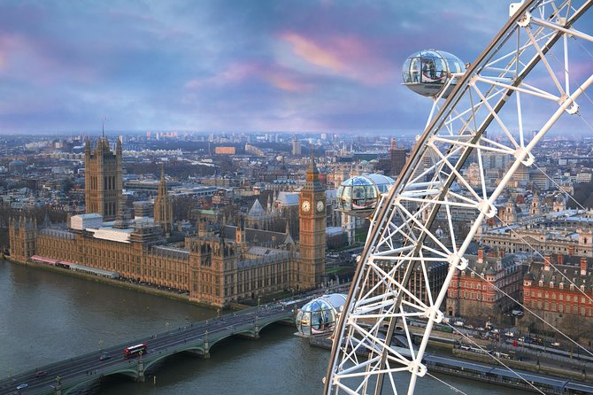London Eye Fast-Track Ticket With Hop-On Hop-Off Tour and River Cruise - Audio Commentary and Information