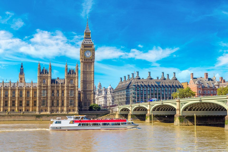 London: Full-Day Sightseeing Bus Tour With River Cruise - Experience Description