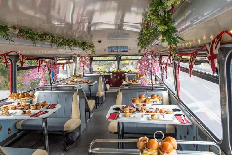 London: Great British Afternoon Tea Bus Tour - Key Points