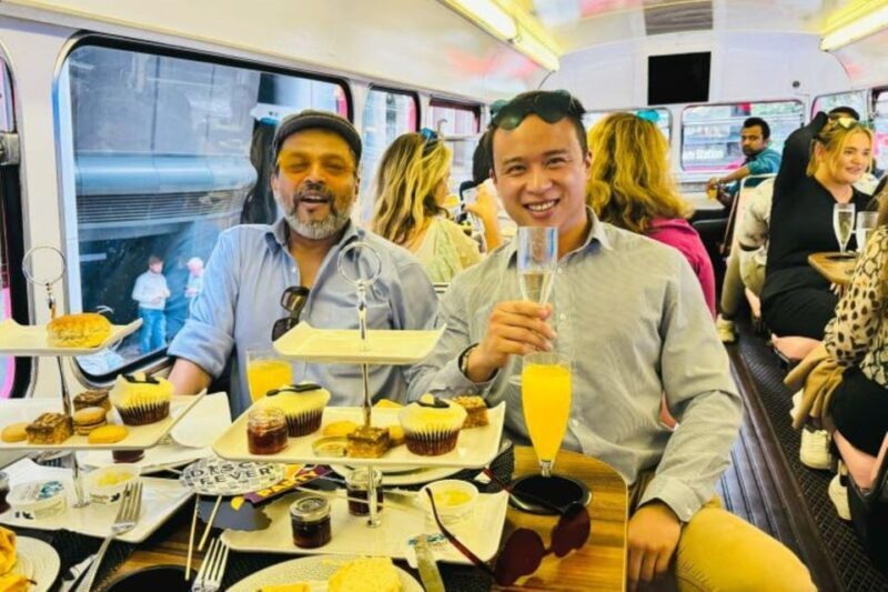 London: "Here We Go Again" Afternoon Tea Bus - Authentic Perspectives from Reviewers
