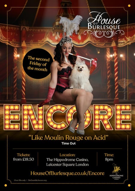 London: House of Burlesque: Encore Circus Extravaganza - Good To Know