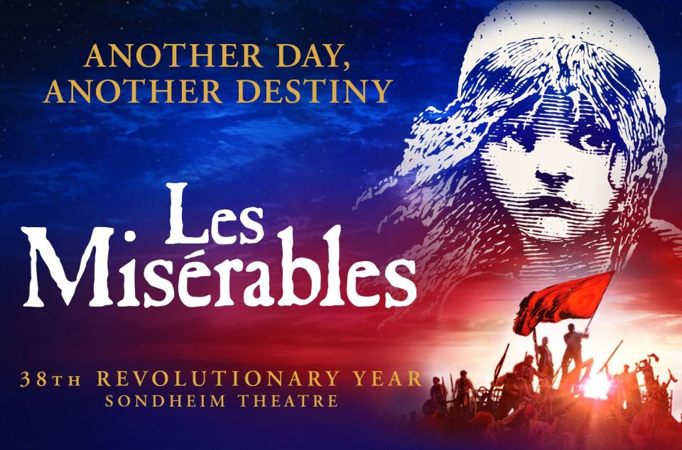 London: Les Misérables and 3-Course Meal & Sparkling Wine - Exquisite 3-Course Meal