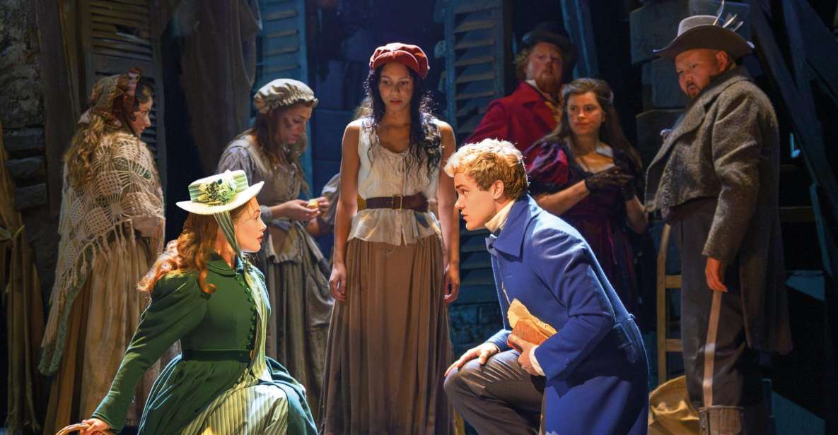 London: Les Misérables and Pre-Show Meal - Pricing Details
