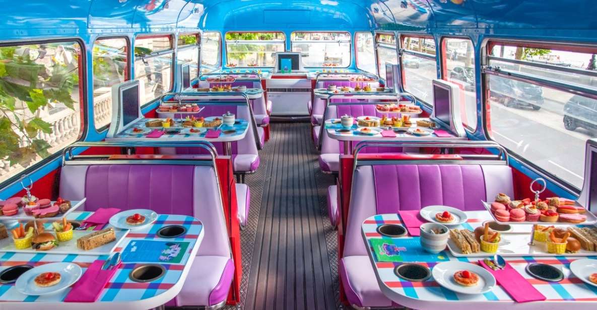 London: Peppa Pig Afternoon Tea Bus Tour With Audio Guide - Inclusions and Exclusions