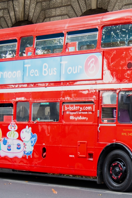 London: Peppa Pig Afternoon Tea Bus Tour With Audio Guide - Frequently Asked Questions