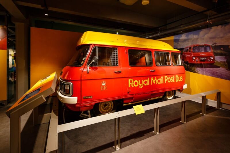 London: Postal Museum Entry Ticket and Underground Rail Ride - Good To Know