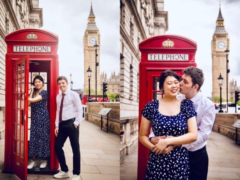 London: Private Couples Photography Session With Landmarks - Iconic Landmarks