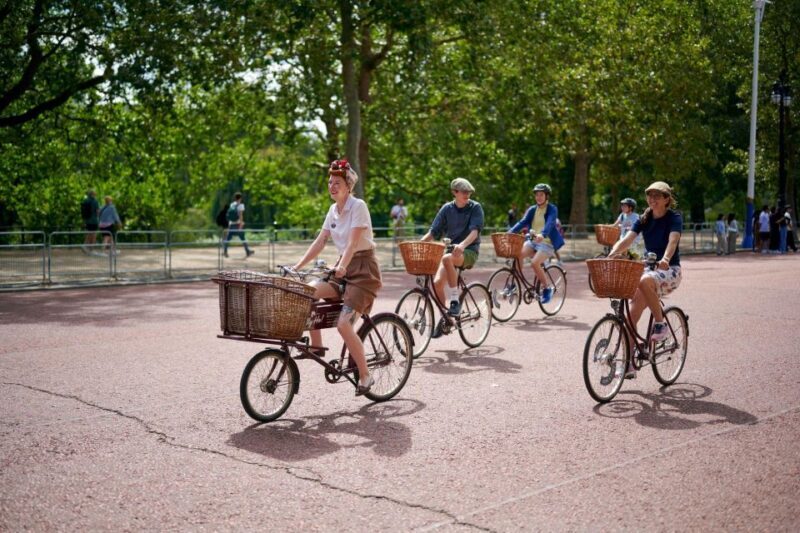 London: Private Family Guided Bike Tour with Childseats - Food and Facilities